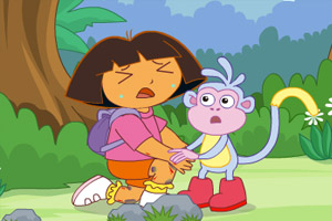 朵拉的腿部治疗