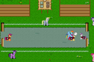 彩色小马足球赛