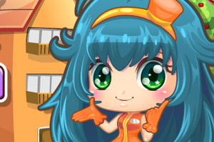 可爱女孩的新家