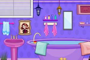 小狼女的洗手间