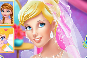 灰姑娘的新娘妆