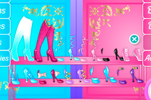 艾莎和芭比时装比赛