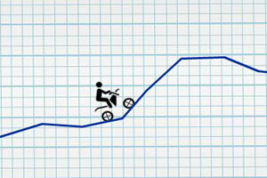 火柴人纸上摩托