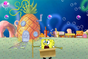 海绵宝宝水母泡泡