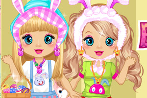 可爱双胞胎做SPA