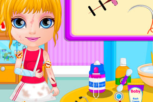 芭比宝贝运动受伤