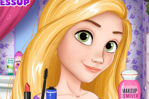 艾莎和长发公主去上学