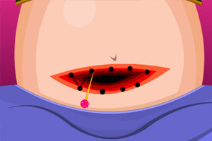 艾莎给安娜接生