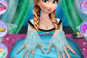 安娜的漂亮美甲