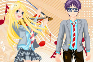 四月是你的谎言装扮