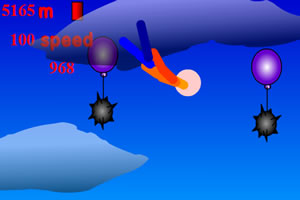 布娃娃特技跳伞