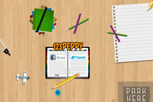 玩具飞机停车场