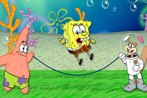 海绵宝宝深海跳绳