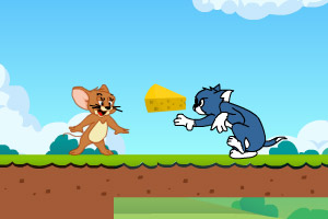 猫和老鼠偷吃奶酪