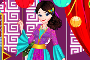 艾莎变身中国公主