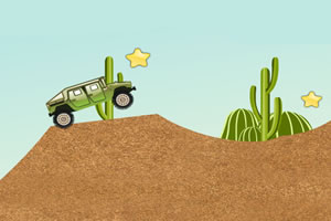 沙漠越野吉普车