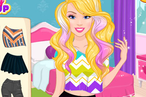 芭比的新潮发型