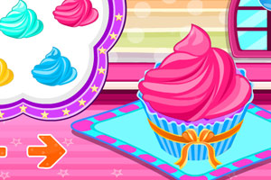 美味的奶油蛋糕