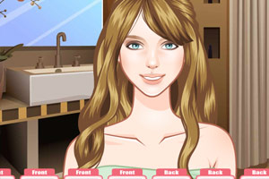 希腊女孩去美发