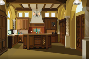 巴洛克风格的房子逃脱