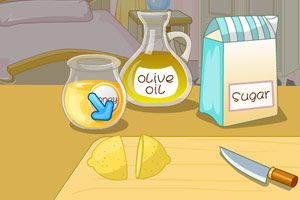 美女长了青春痘