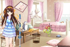 凉宫春日打扫房间