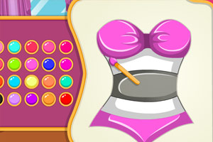 船上的泳衣美女