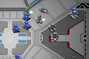 躲避狂乱机器人