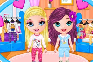 芭比宝贝的睡衣派对