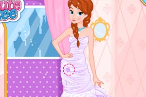 慌乱的艾莎新娘