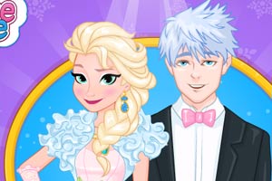 慌乱的艾莎新娘