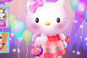 hellokitty参加舞会