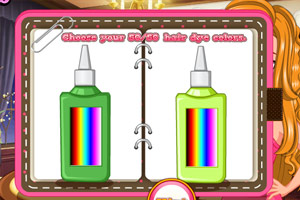 二分之一混合发色