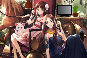 可爱女孩房间寻物