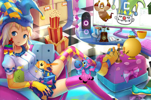 可爱女孩房间寻物