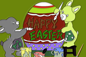 复活节彩蛋填色