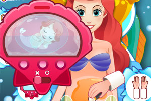 人鱼公主生宝宝