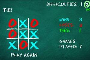 井字游戏AI版