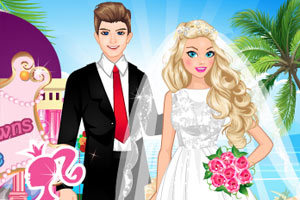 时尚的芭比新娘