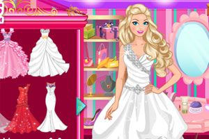 时尚的芭比新娘