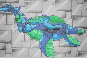 组装机械蛇颈龙