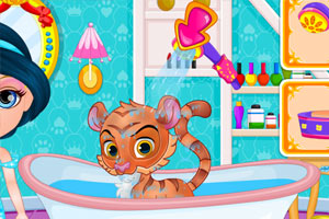 芭比宝贝照顾小宠物