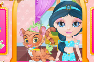 芭比宝贝照顾小宠物