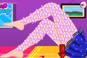 安娜的腿部护理