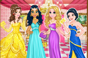 迪士尼公主毕业晚会