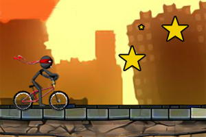 火柴人奇趣自行车