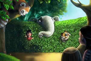 丛林世界找字母