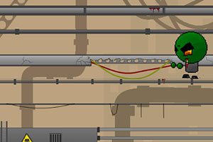 大叔也来打僵尸