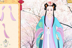 花千骨卡通装扮