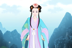 花千骨卡通装扮